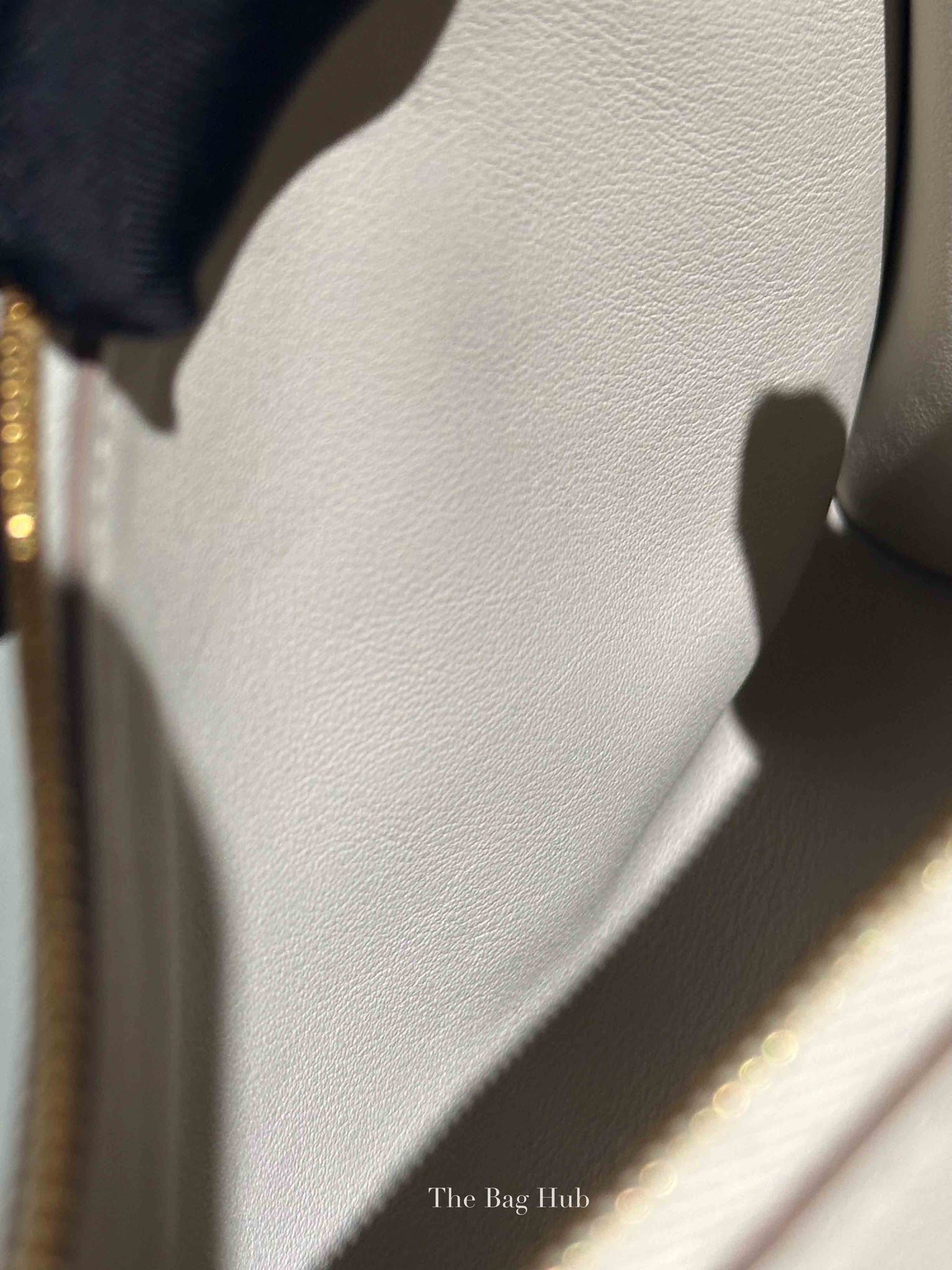 Hermes Craie Leather Zipengco Pouch