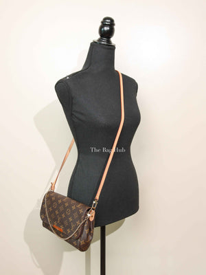 Louis Vuitton Brown Monogram Canvas Favorite MM Bag