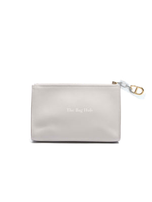 Hermes Craie Leather Zipengco Pouch