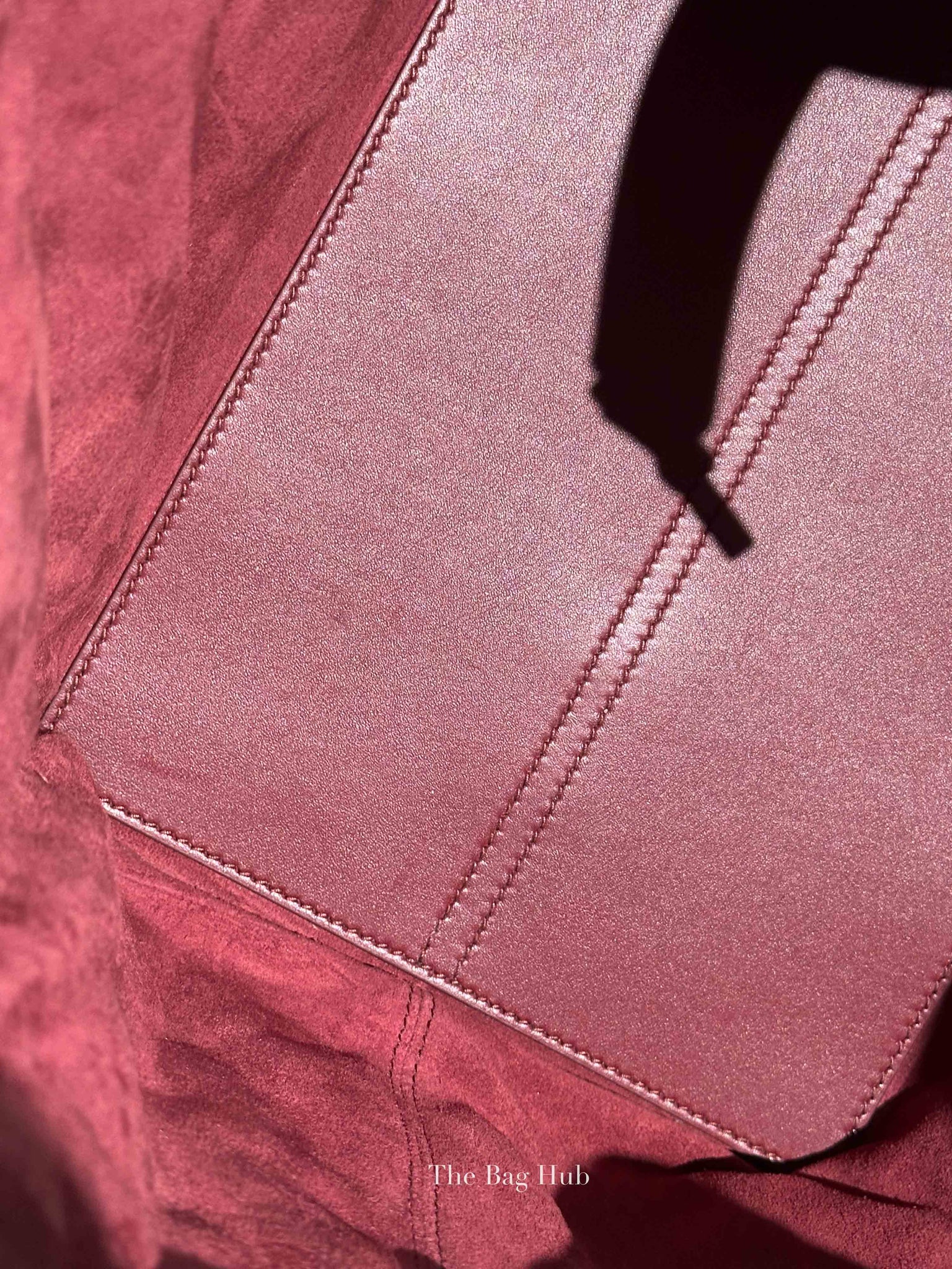 Dior Bordeaux Macrocannage Calfskin Medium Toujours Bag