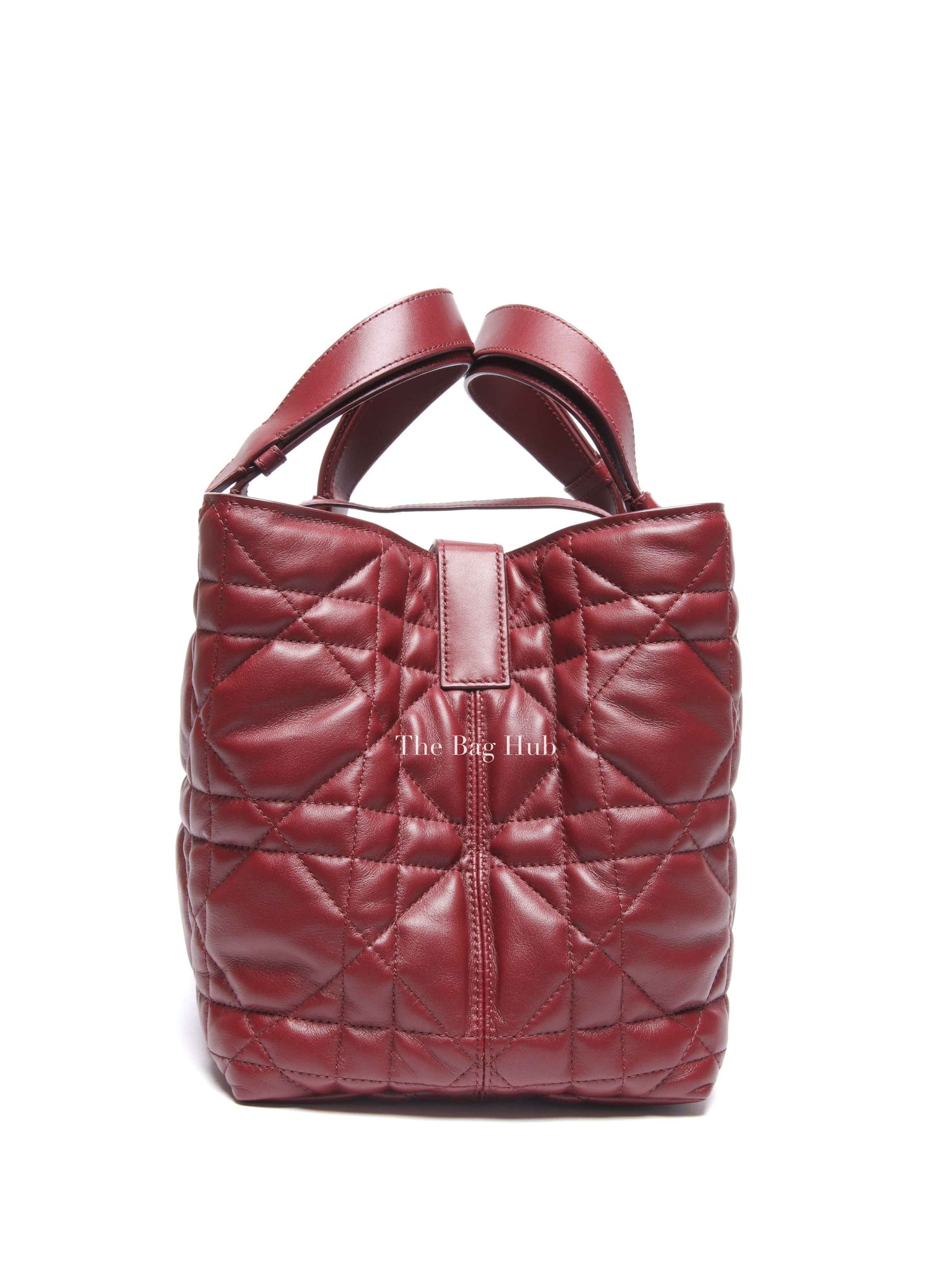 Dior Bordeaux Macrocannage Calfskin Medium Toujours Bag