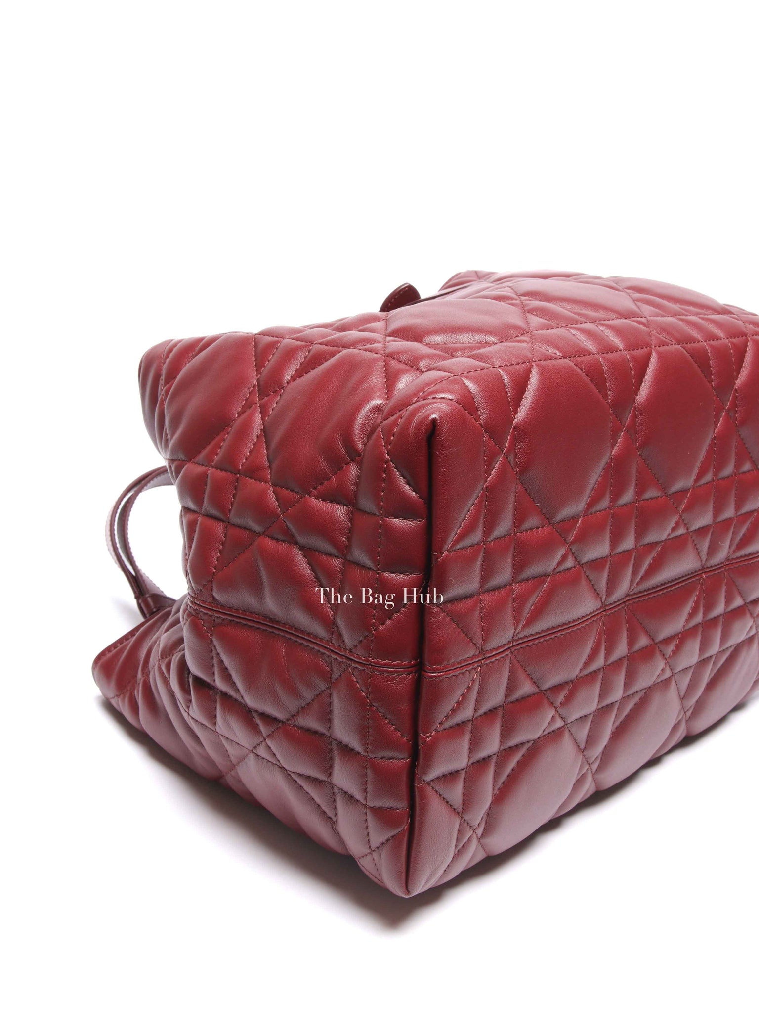 Dior Bordeaux Macrocannage Calfskin Medium Toujours Bag