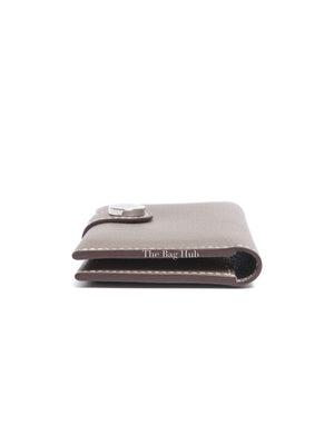 Hermes Etoupe Evercolor Calfskin R.M.S Card Holder
