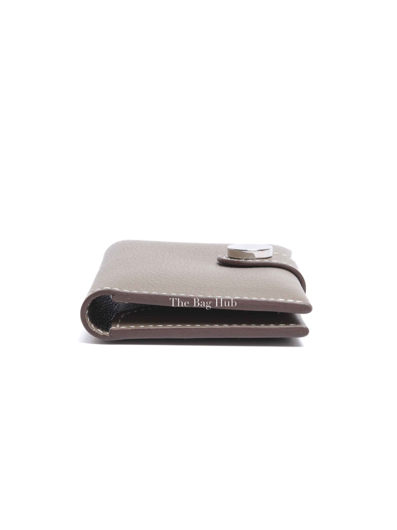 Hermes Etoupe Evercolor Calfskin R.M.S Card Holder