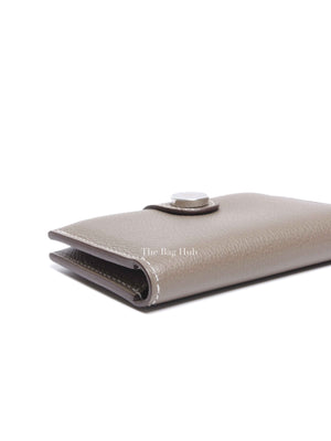 Hermes Etoupe Evercolor Calfskin R.M.S Card Holder