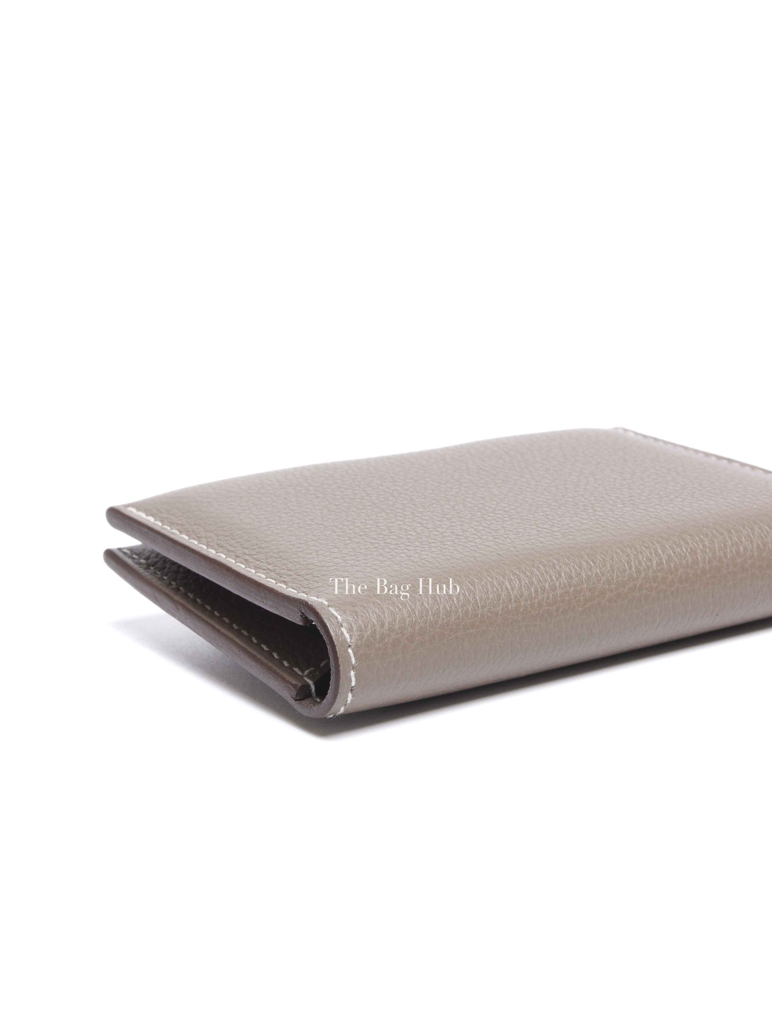 Hermes Etoupe Evercolor Calfskin R.M.S Card Holder