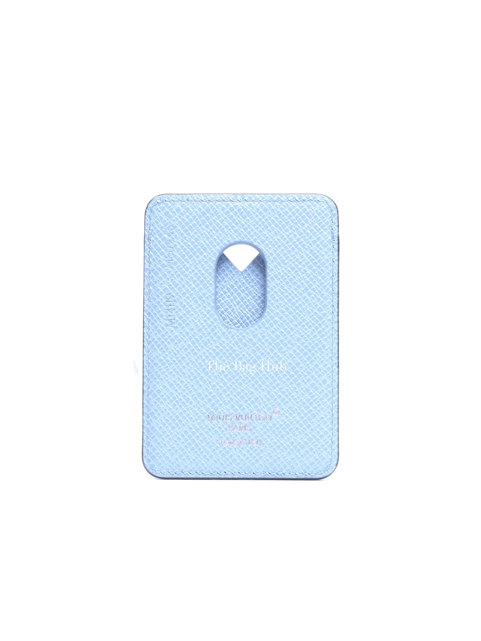 Louis Vuitton Sky Blue Taigarama Porte-Cartes Magnet Card Holder