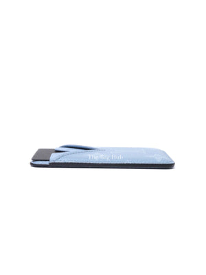 Louis Vuitton Sky Blue Taigarama Porte-Cartes Magnet Card Holder