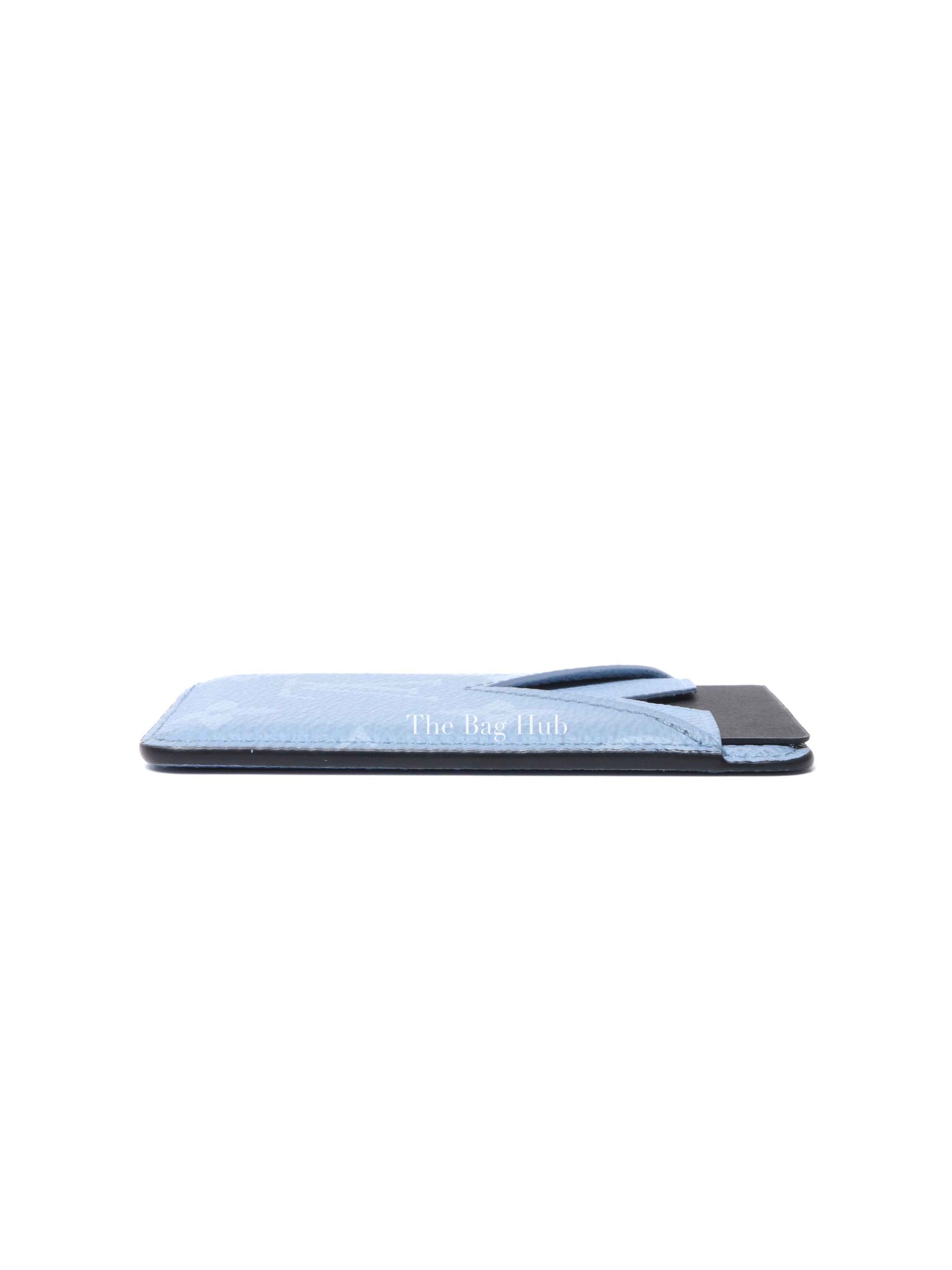 Louis Vuitton Sky Blue Taigarama Porte-Cartes Magnet Card Holder