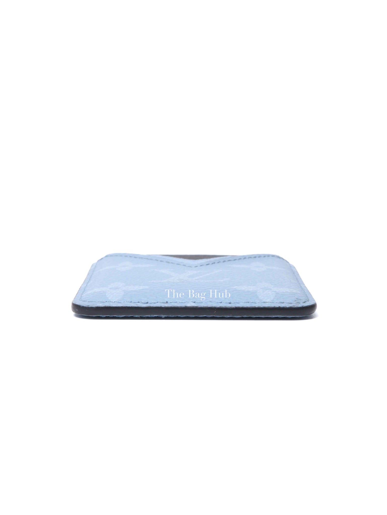 Louis Vuitton Sky Blue Taigarama Porte-Cartes Magnet Card Holder