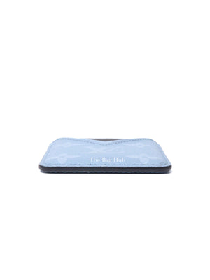 Louis Vuitton Sky Blue Taigarama Porte-Cartes Magnet Card Holder