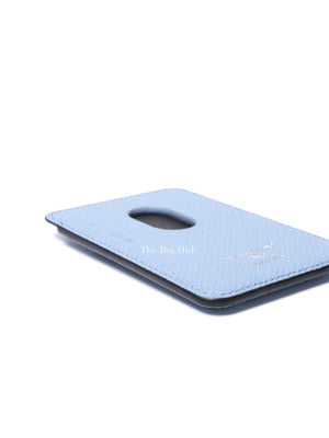 Louis Vuitton Sky Blue Taigarama Porte-Cartes Magnet Card Holder