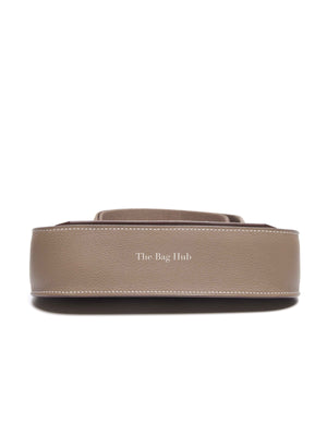 Hermes Etoupe Evercolor Mini Jypsiere Bag GHW