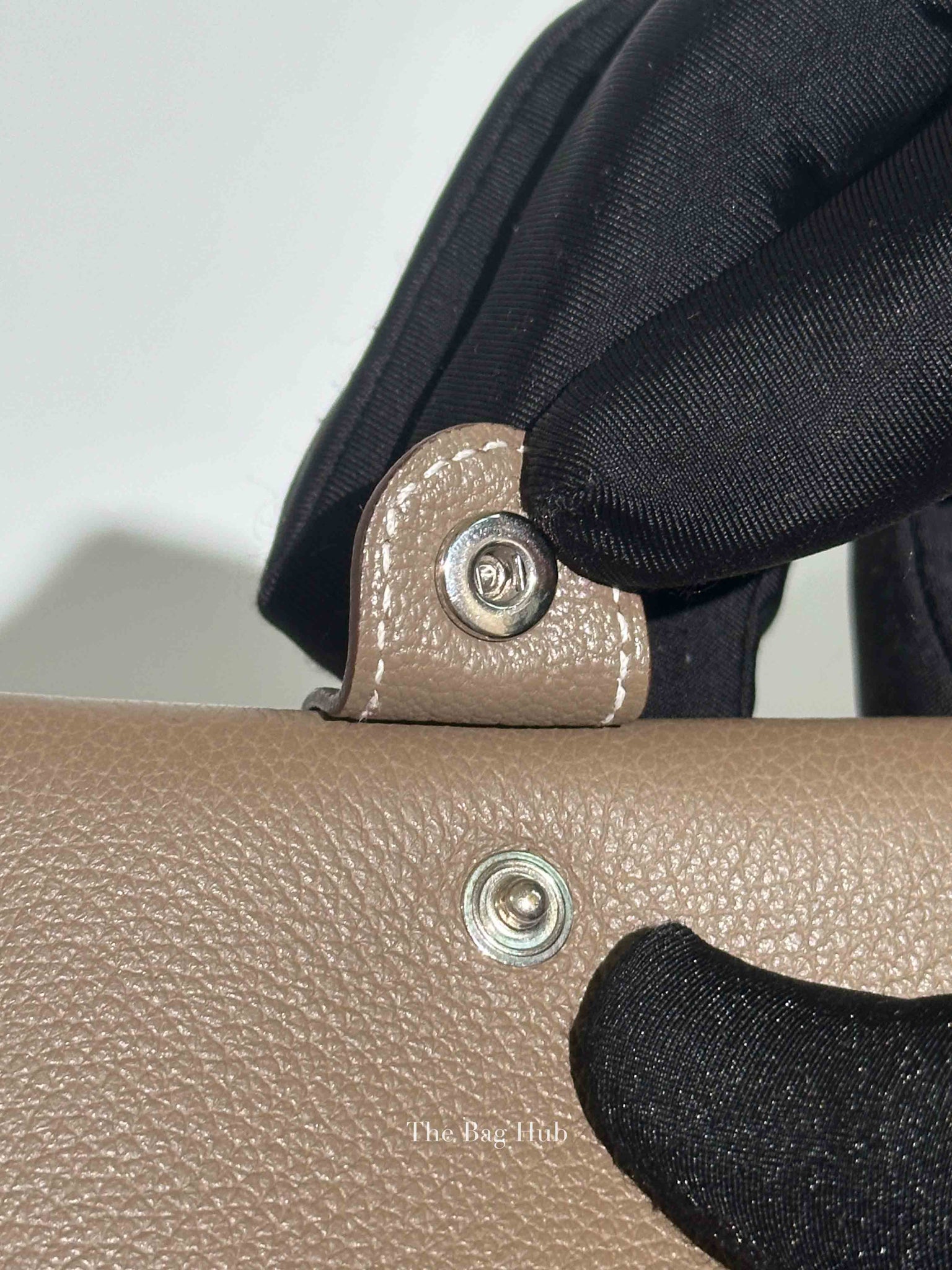 Hermes Etoupe Evercolor Calfskin R.M.S Card Holder