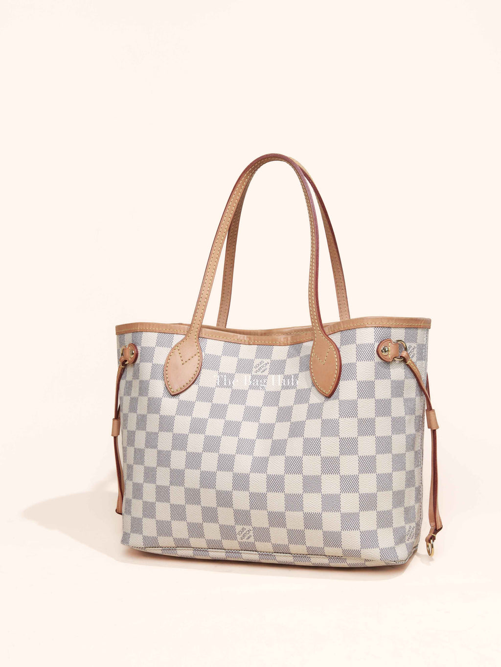 Louis Vuitton Damier Azur Canvas Neverfull PM Bag