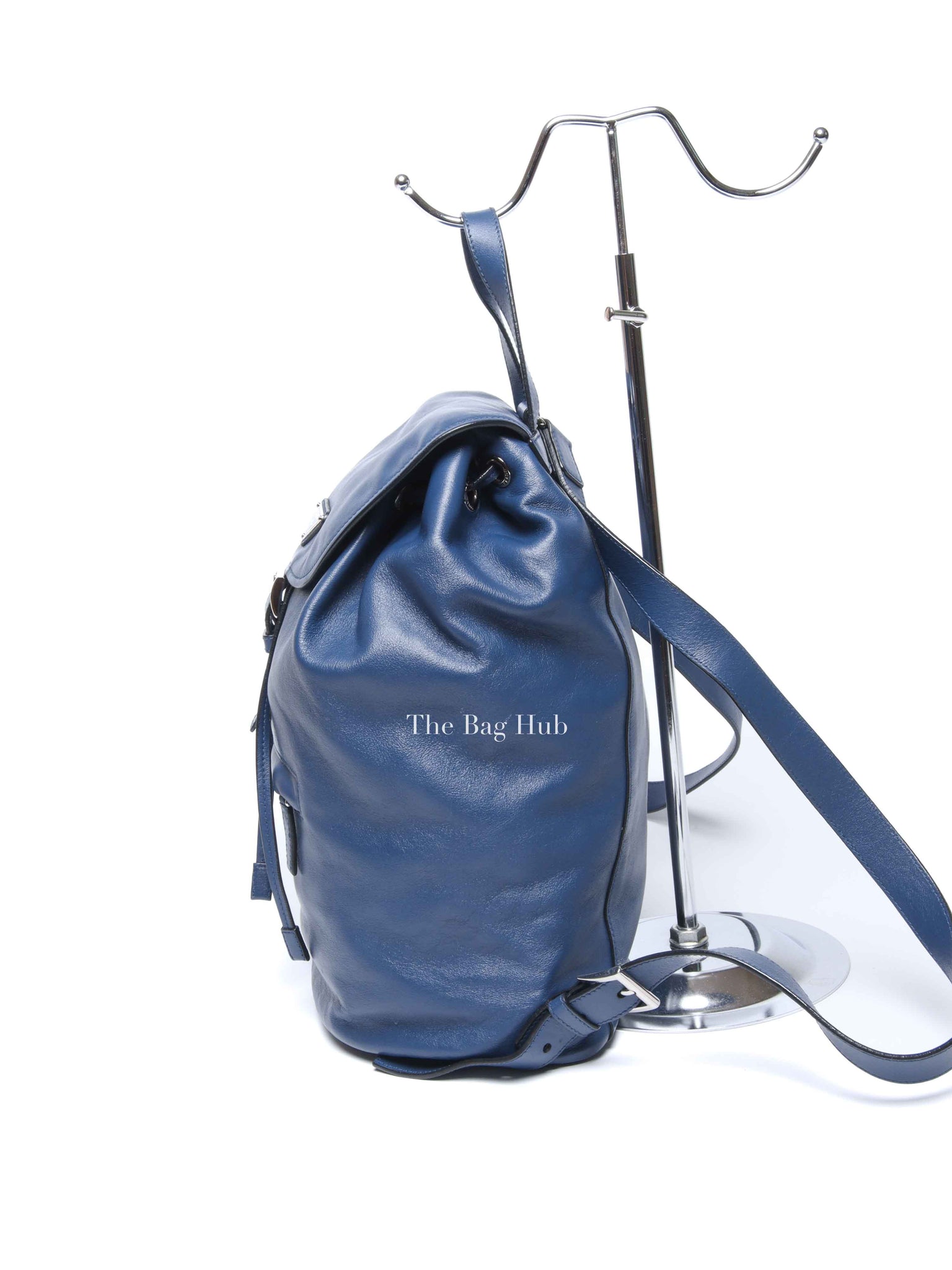 Prada Bluette Soft Calf Backpack 1BZ032