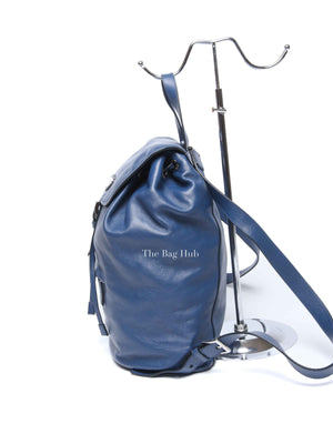 Prada Bluette Soft Calf Backpack 1BZ032