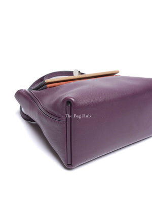 Hermes Cassis/Chai/Cuivre Evercolor/Swift 24/24 21 Bag PHW