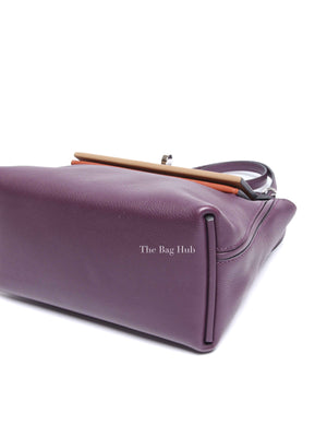 Hermes Cassis/Chai/Cuivre Evercolor/Swift 24/24 21 Bag PHW