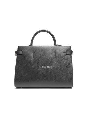 Louis Vuitton Noir Epi Leather Twist Tote Medium Bag