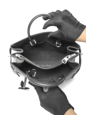 Louis Vuitton Noir Epi Leather Twist Tote Medium Bag