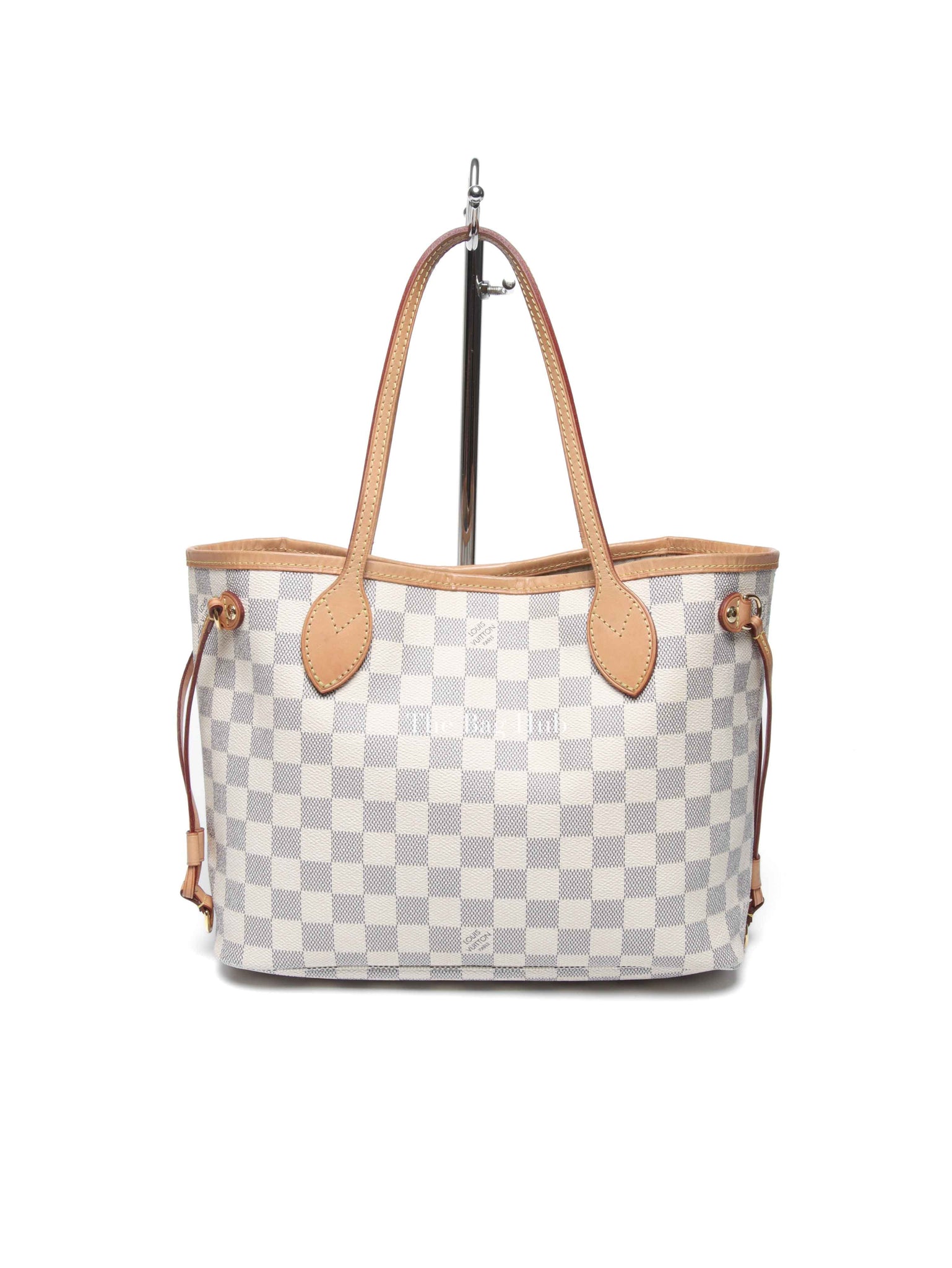 Louis Vuitton Damier Azur Canvas Neverfull PM Bag