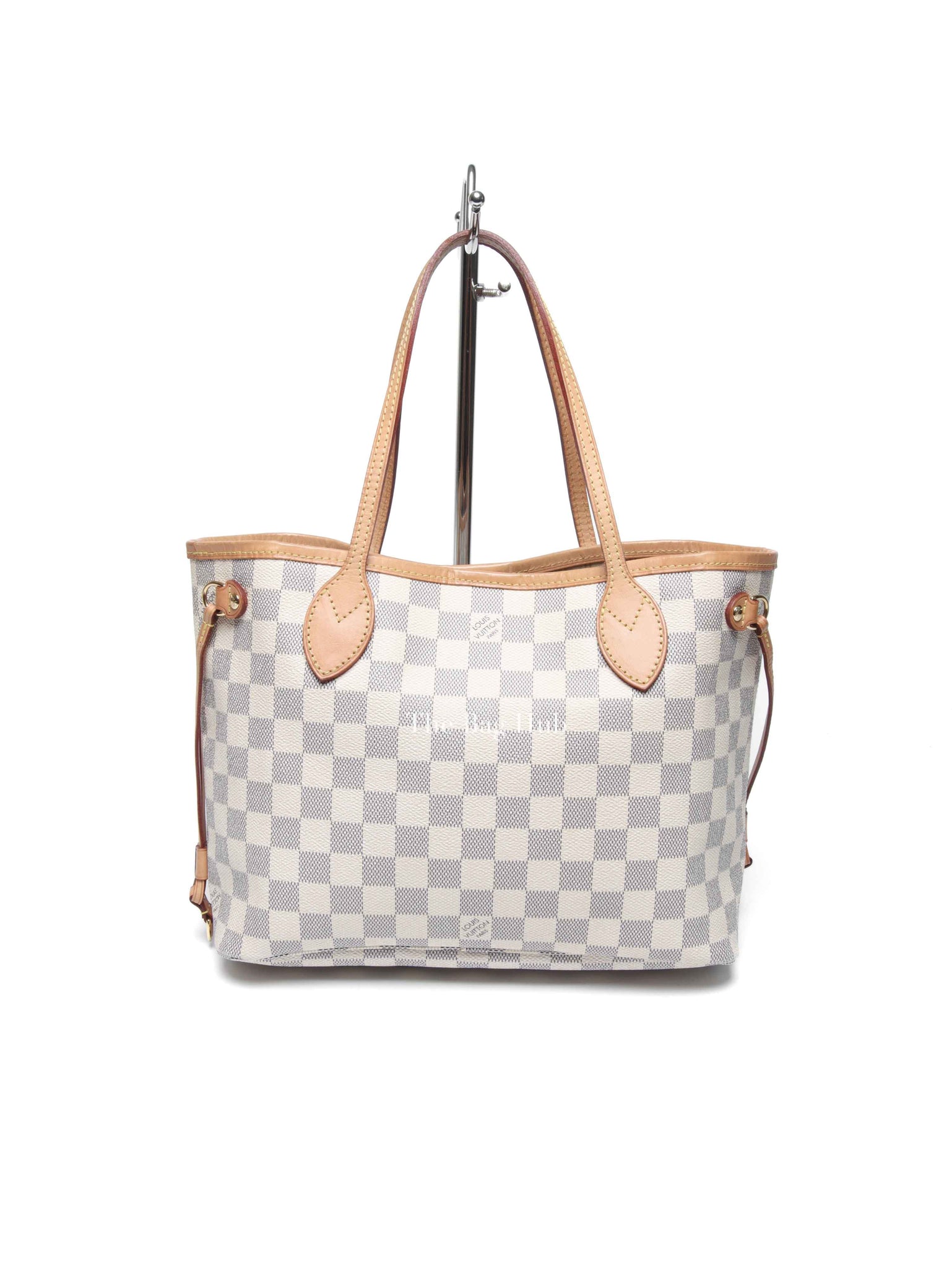 Louis Vuitton Damier Azur Canvas Neverfull PM Bag