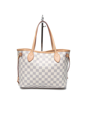 Louis Vuitton Damier Azur Canvas Neverfull PM Bag