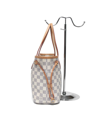 Louis Vuitton Damier Azur Canvas Neverfull PM Bag