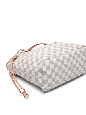 Louis Vuitton Damier Azur Canvas Neverfull PM Bag