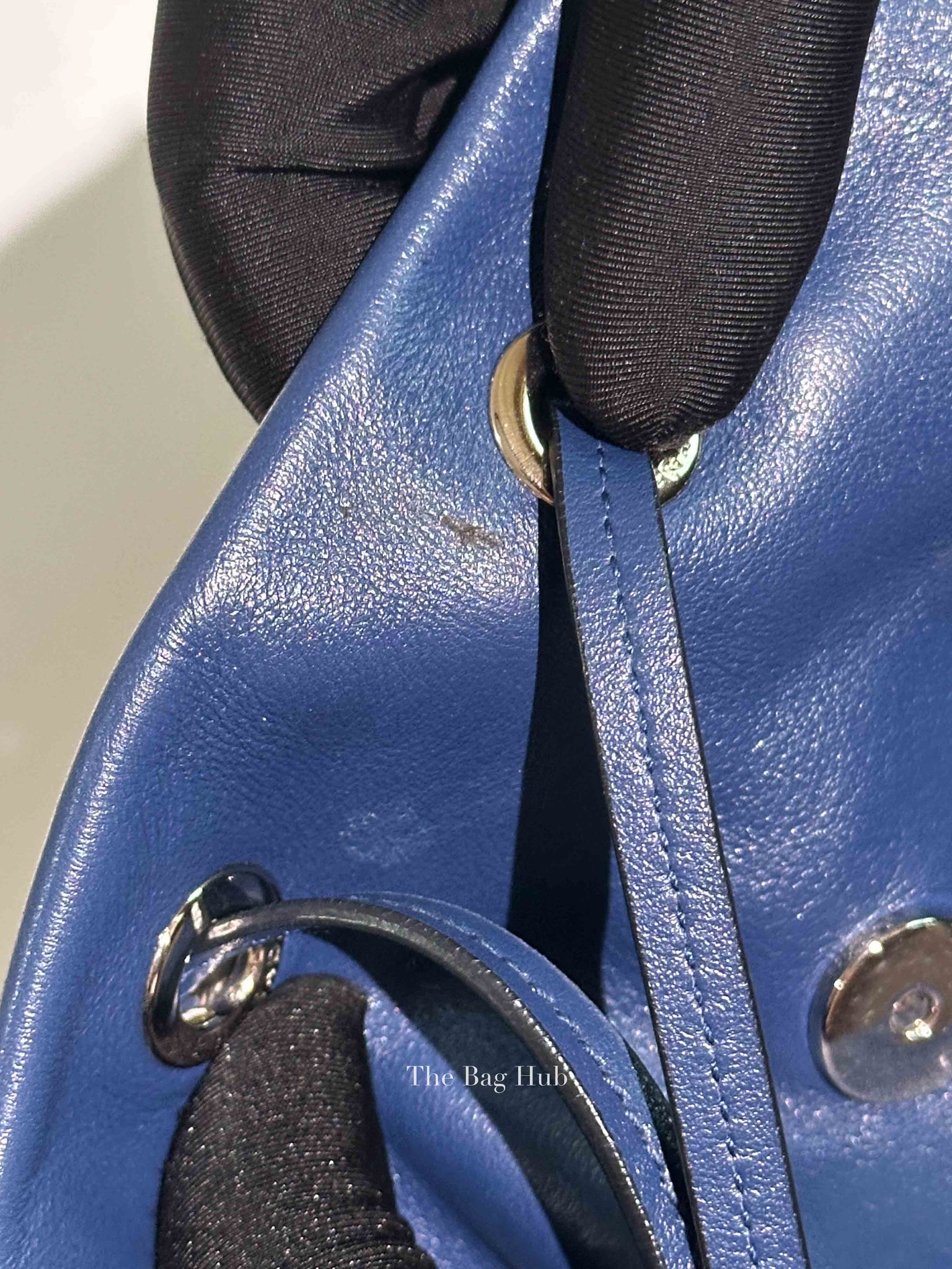Prada Bluette Soft Calf Backpack 1BZ032