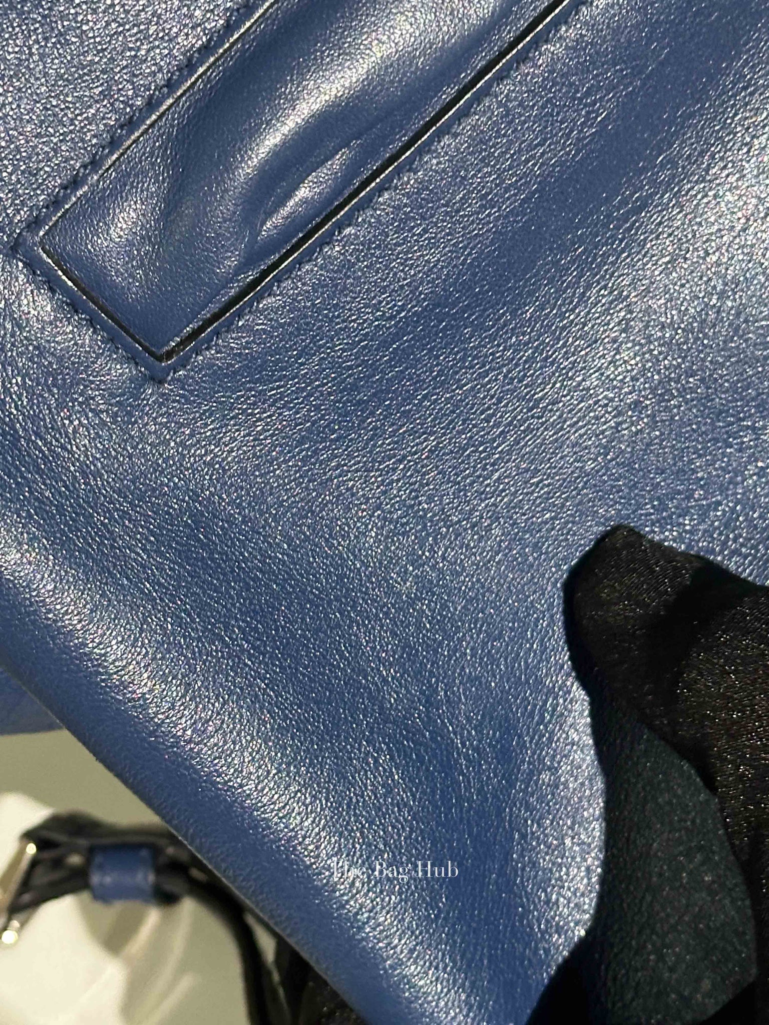 Prada Bluette Soft Calf Backpack 1BZ032