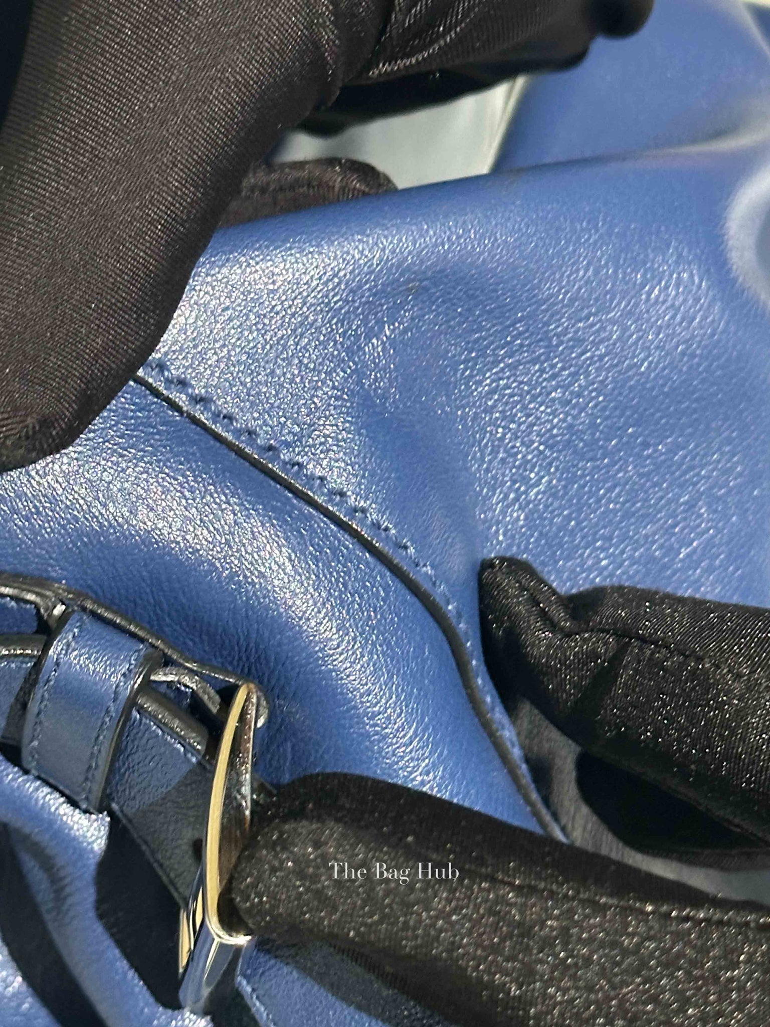 Prada Bluette Soft Calf Backpack 1BZ032