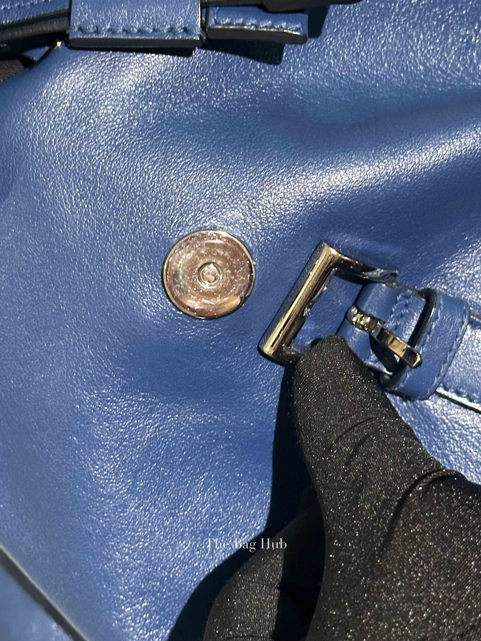 Prada Bluette Soft Calf Backpack 1BZ032