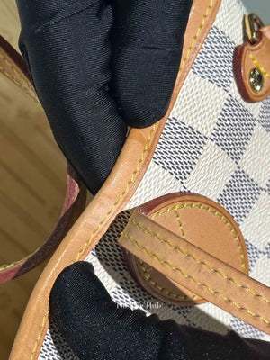 Louis Vuitton Damier Azur Canvas Neverfull PM Bag