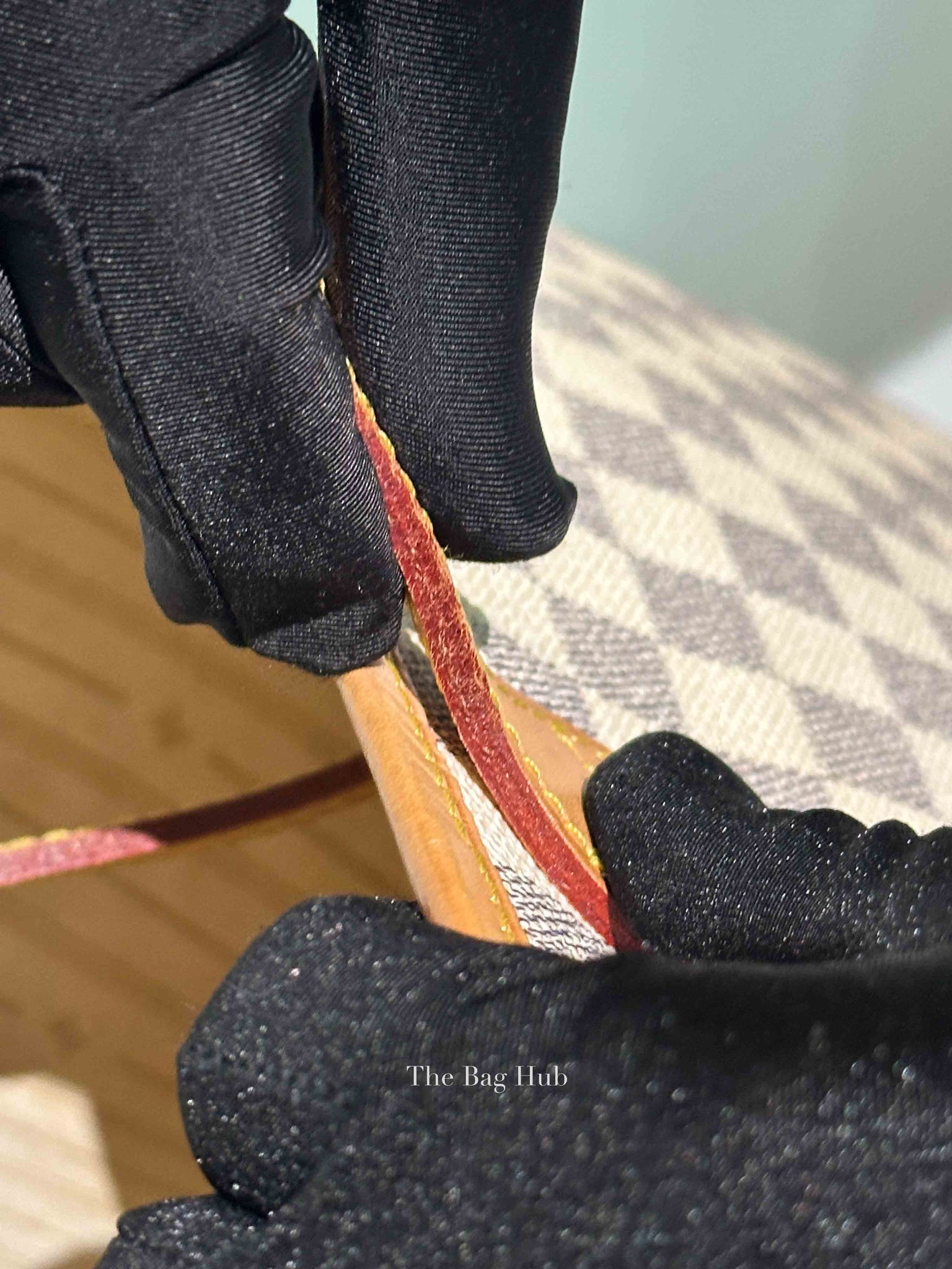 Louis Vuitton Damier Azur Canvas Neverfull PM Bag
