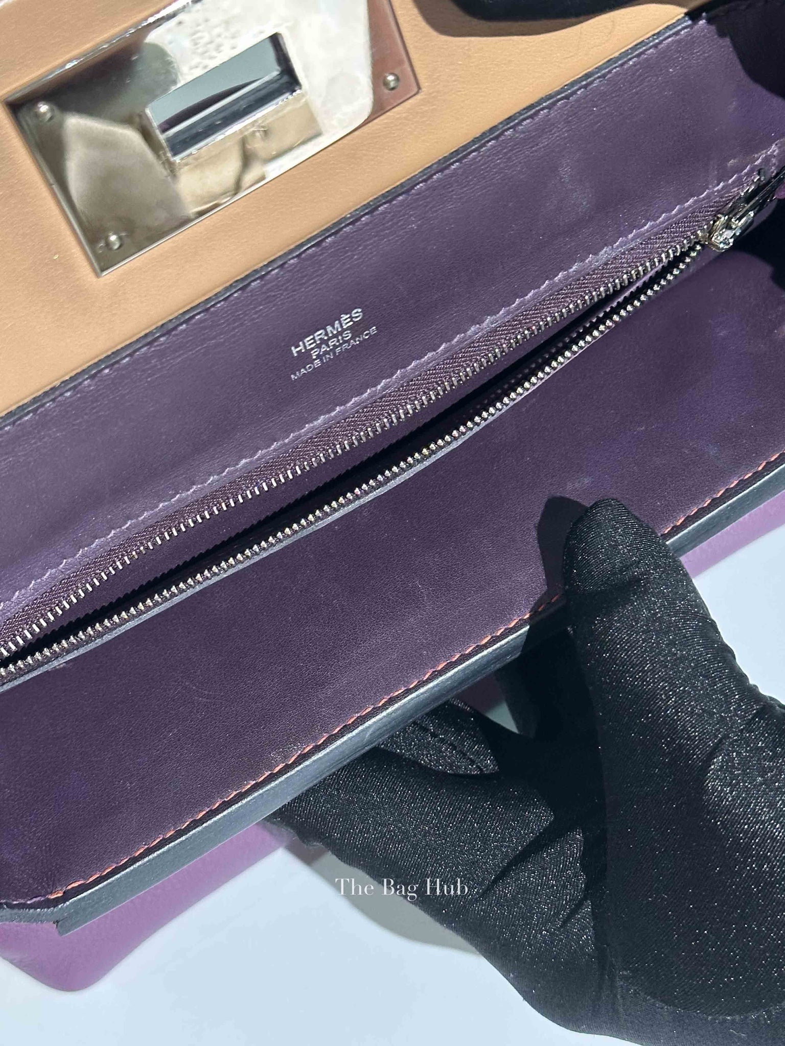 Hermes Cassis/Chai/Cuivre Evercolor/Swift 24/24 21 Bag PHW