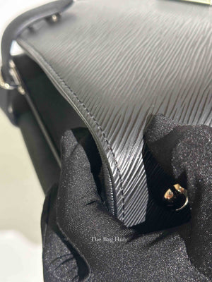 Louis Vuitton Noir Epi Leather Twist Tote Medium Bag