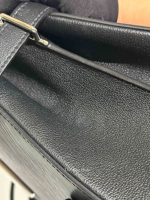 Louis Vuitton Noir Epi Leather Twist Tote Medium Bag