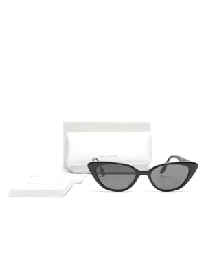 Gentle Monster Black Acetate Crella-01 Sunglasses