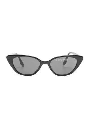 Gentle Monster Black Acetate Crella-01 Sunglasses