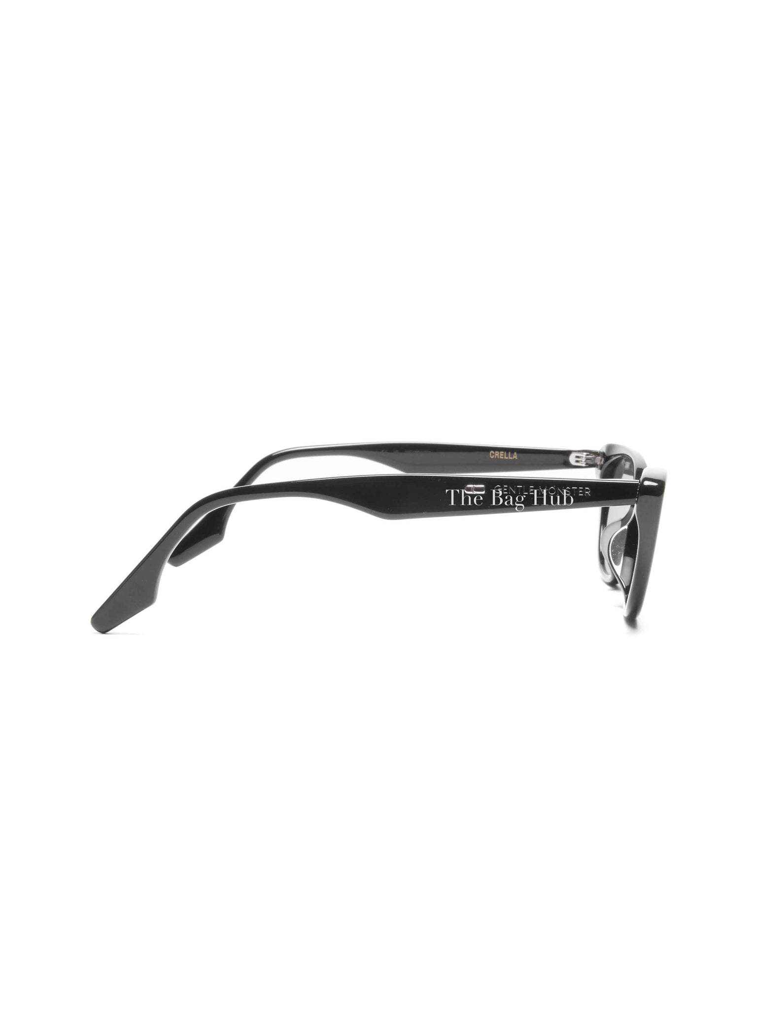 Gentle Monster Black Acetate Crella-01 Sunglasses