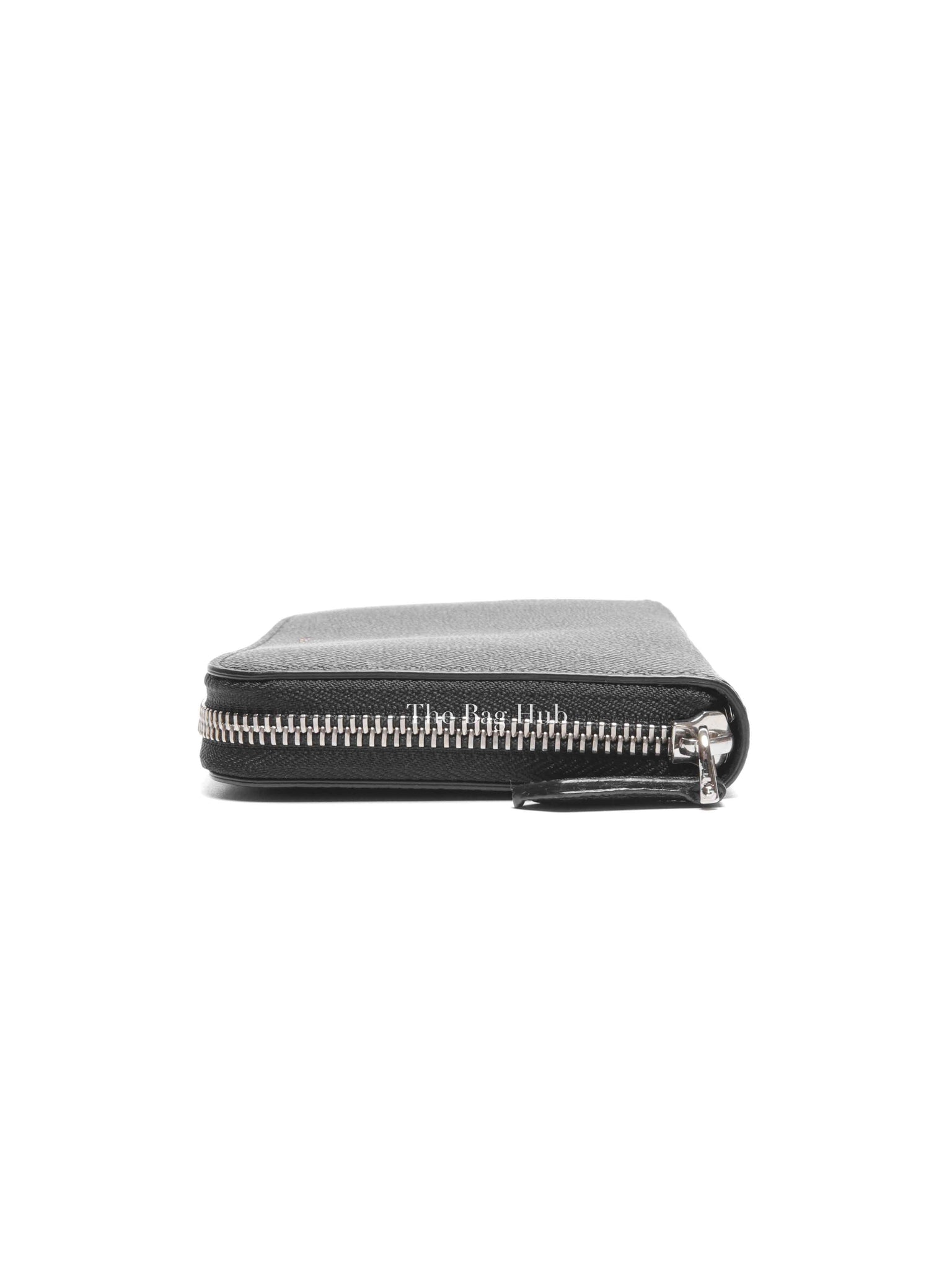 Givenchy Black Leather Long Zipped Wallet