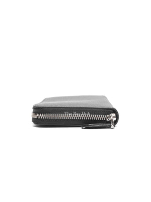Givenchy Black Leather Long Zipped Wallet