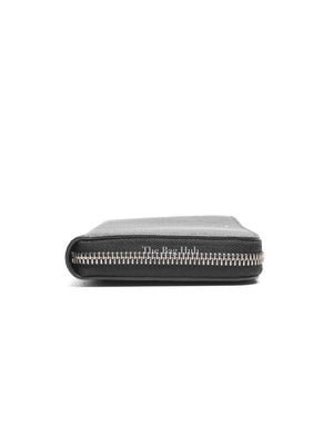 Givenchy Black Leather Long Zipped Wallet