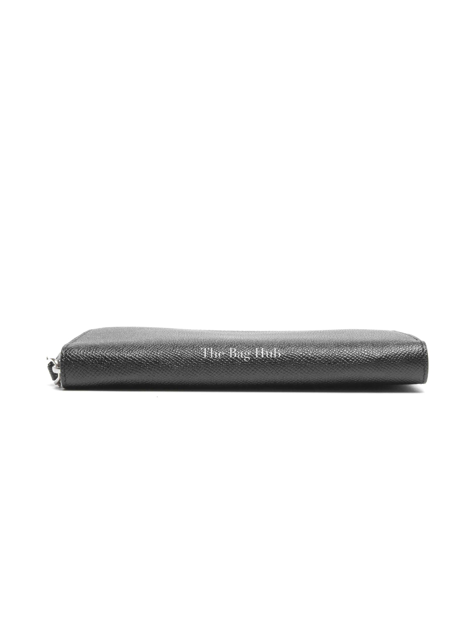 Givenchy Black Leather Long Zipped Wallet