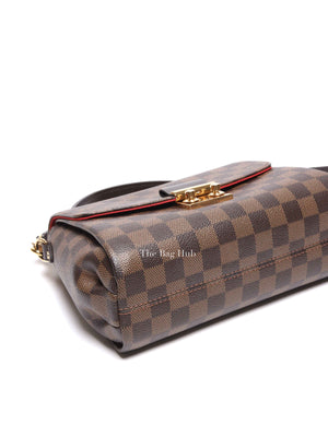 Louis Vuitton Damier Ebene Canvas Croisette Crossbody Bag