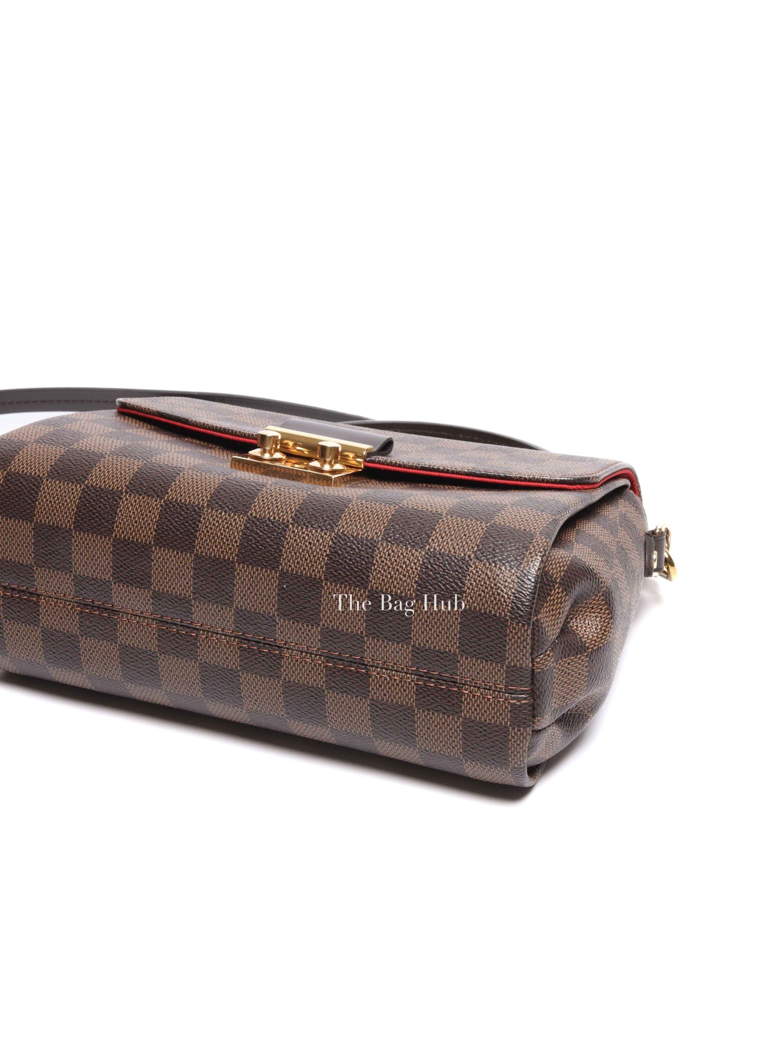 Louis Vuitton Damier Ebene Canvas Croisette Crossbody Bag