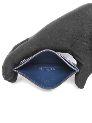 Gucci Gradient Blue Monogram Coated Canvas Chroma Card Case