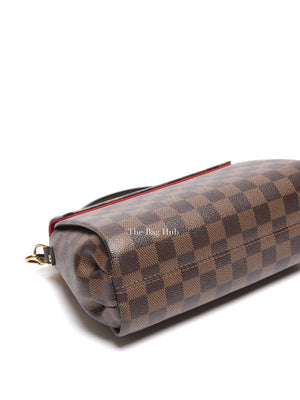 Louis Vuitton Damier Ebene Canvas Croisette Crossbody Bag